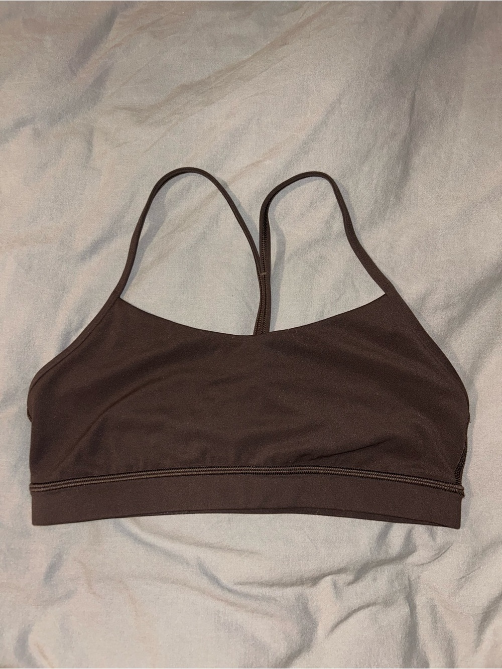 lululemon athletica Brown Strappy Sports Bra